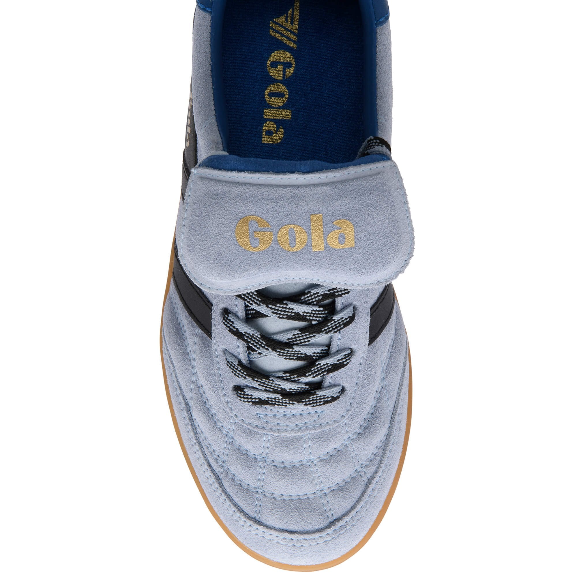 gola-stadia-86-damen-sneaker-hellblau-wildleder image 5