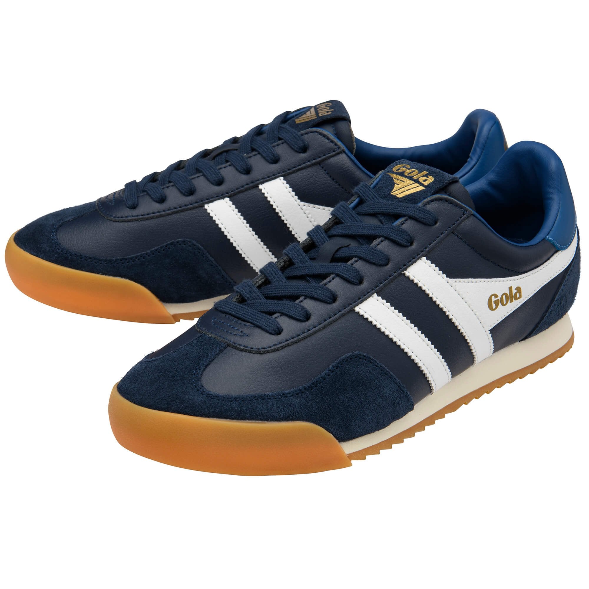 gola-europa-herren-ledersneaker-marine-wei image 3