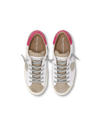philippe-model-prsx-damen-sneaker-wei-fuchsia-grau-taupe image 5