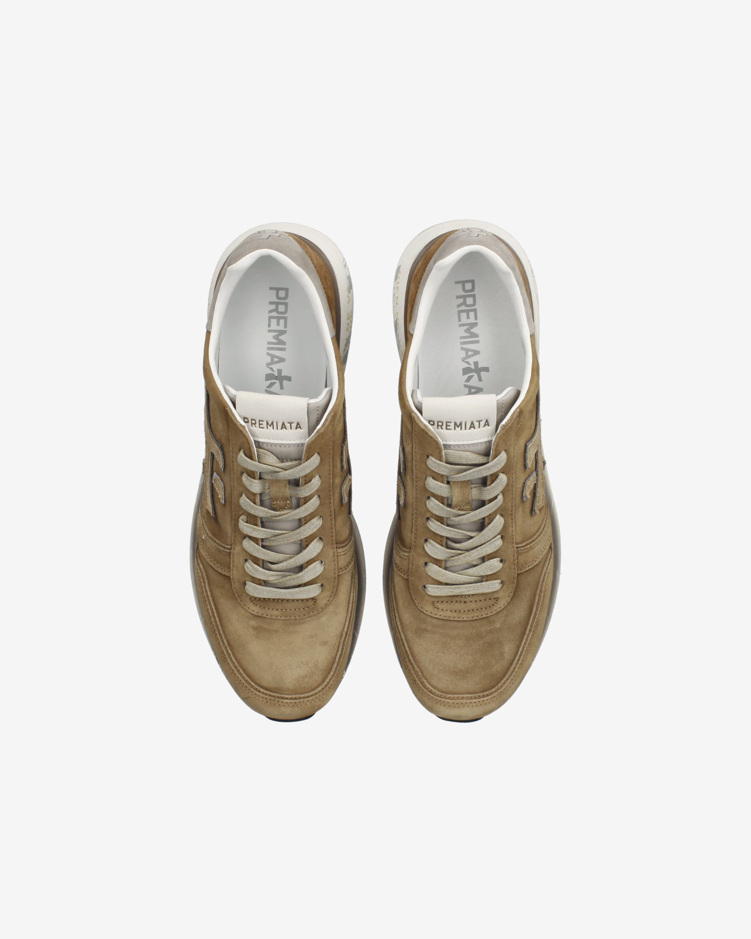 premiata-mick-7712-sneaker-herren-beige-tabacco image 6