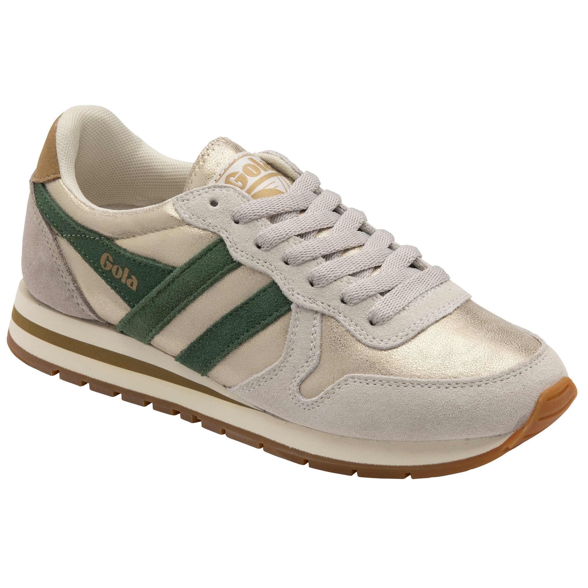 gola-daytona-blaze-sneaker-f-r-damen-chunky-eva-gold-gr-n image 2