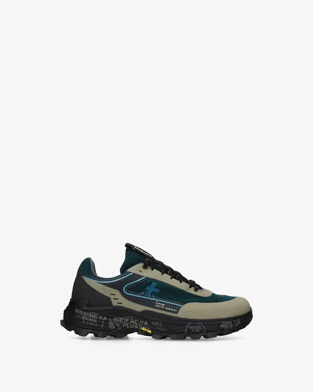 premiata-devin-502-sneaker-herren-petrolio-suede-technik-vibram-sohle image 1