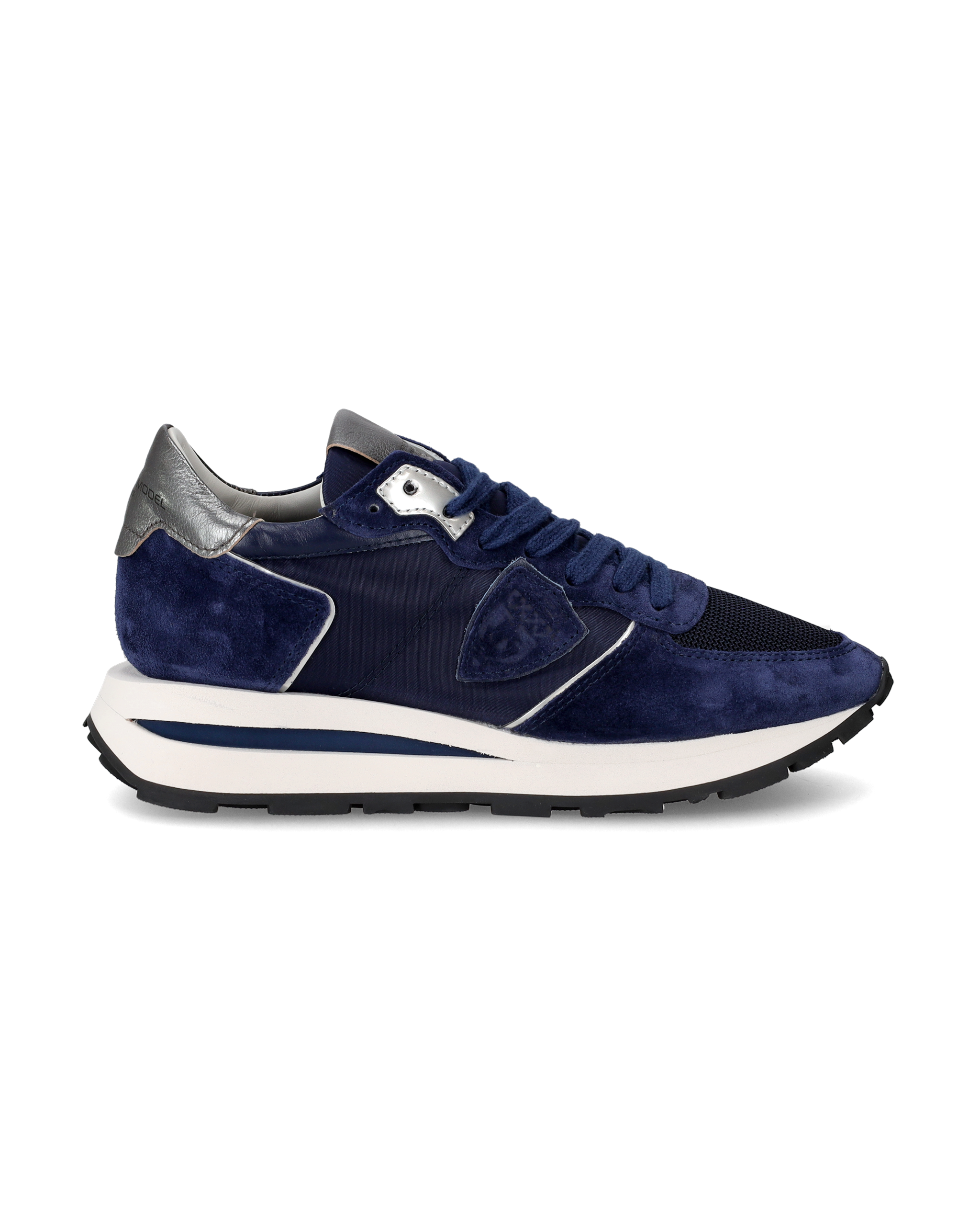 philippe-model-tropez-haute-damen-sneaker-blau image 1