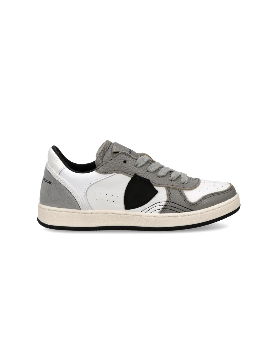 philippe-model-pgal-sneaker-kids-wei-grau image 1