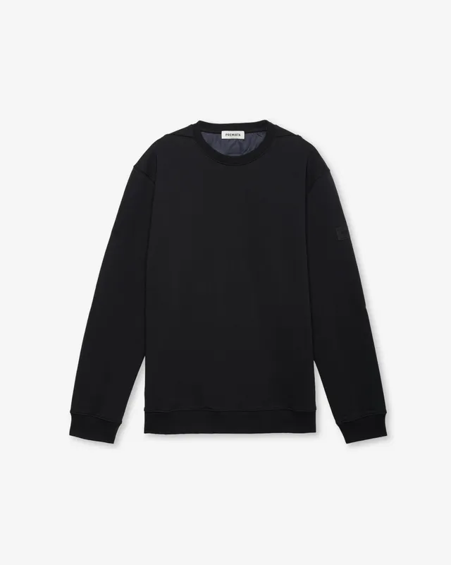premiata-essential-sweatshirt-black-oversize image 1