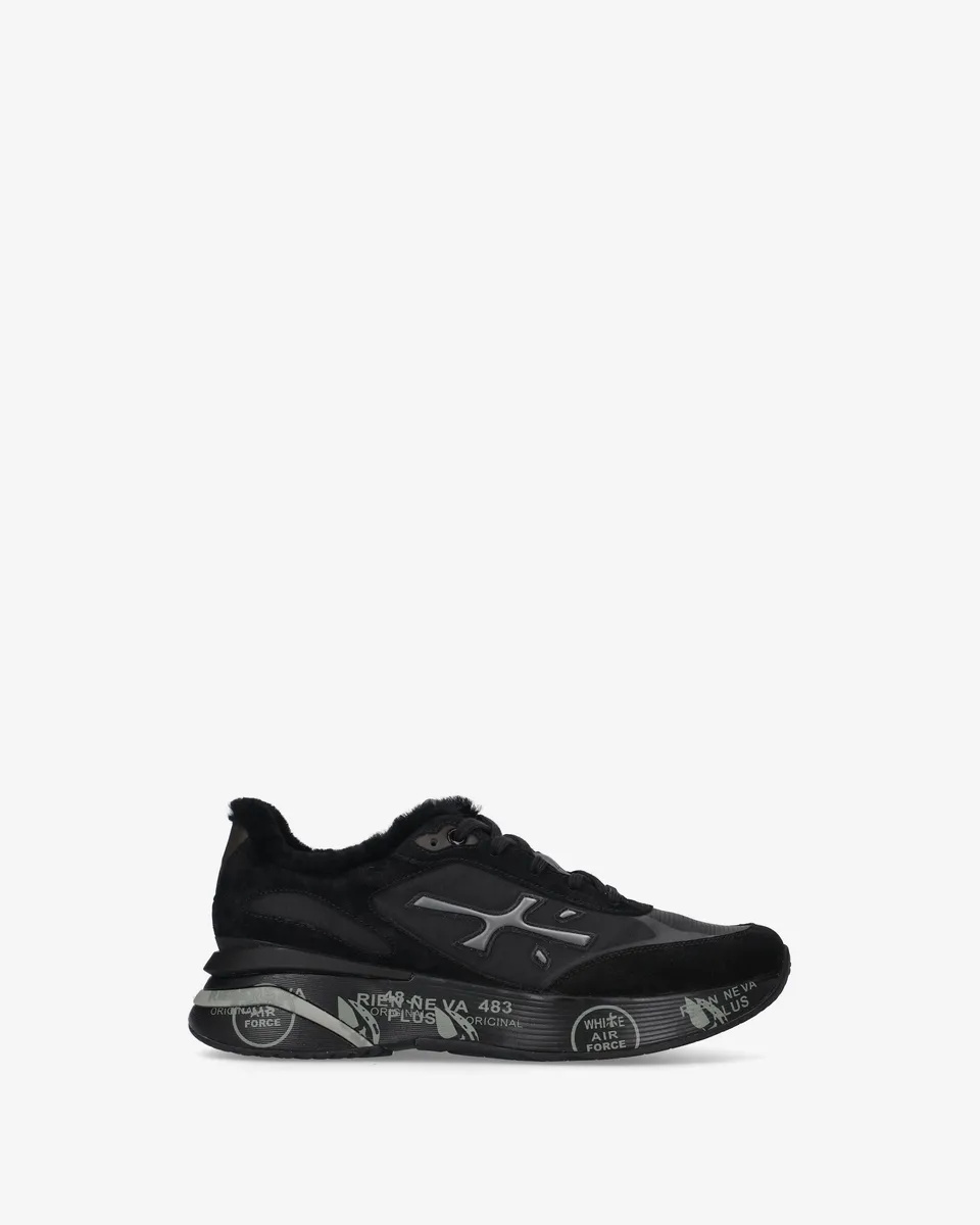 premiata-moerun-6445m-sneaker-schwarz image 1