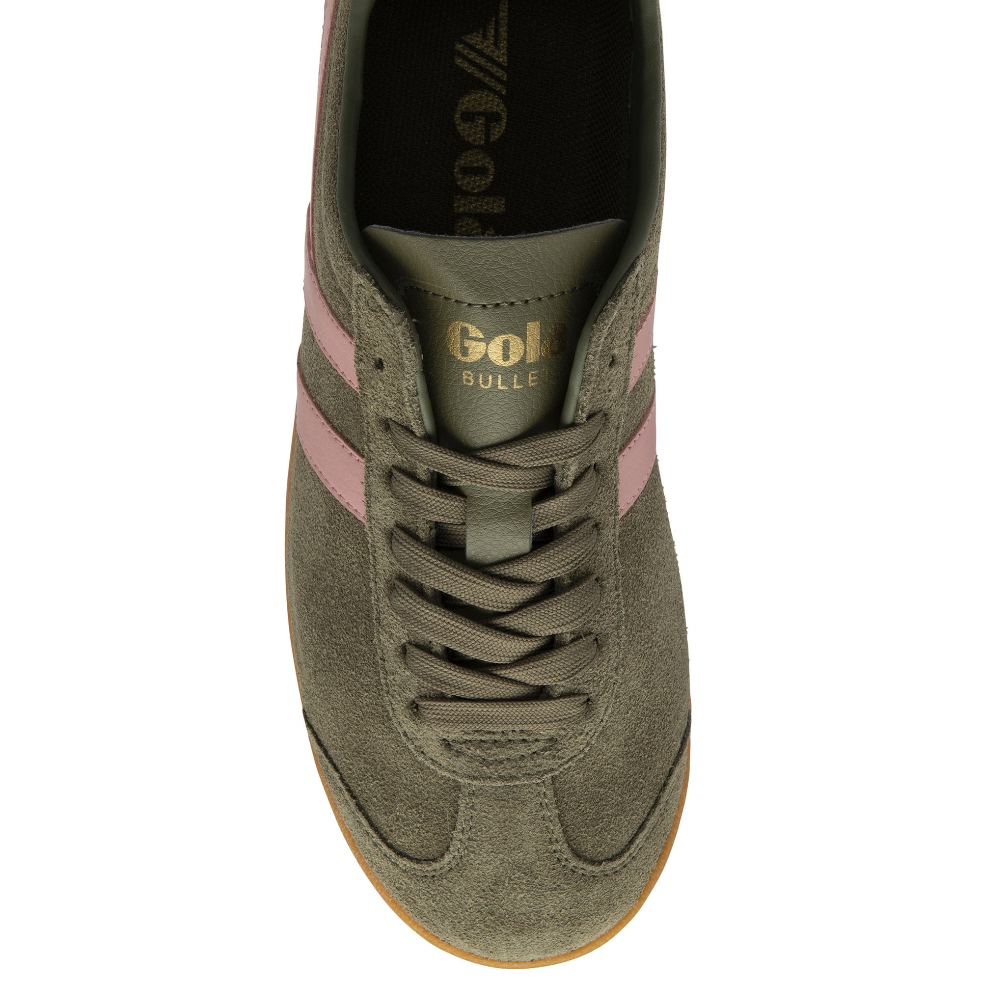 gola-bullet-suede-damen-sneaker-khaki-koralle image 5