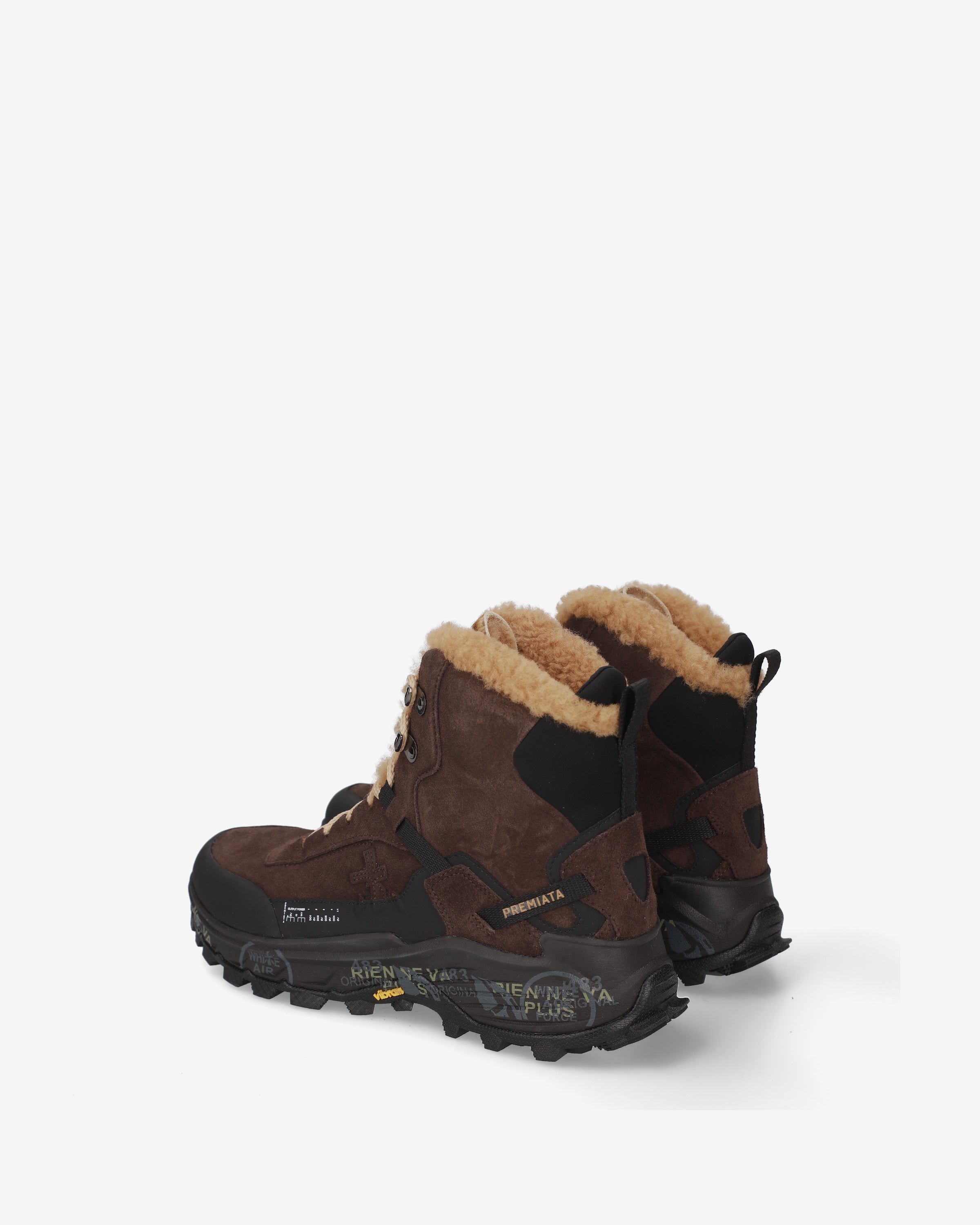 premiata-trivor-511m-damen-mid-sneaker-shearling-vibram image 5