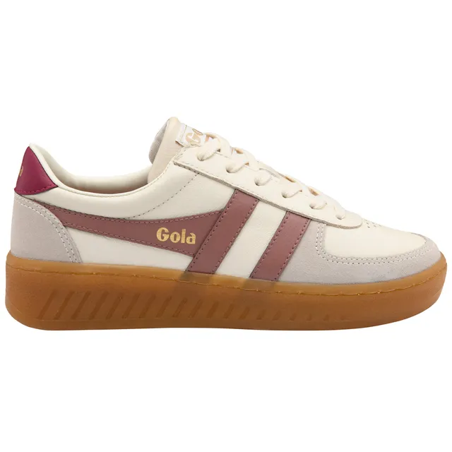 gola-grandslam-elite-damen-sneaker-cremewei-braunrot image 1