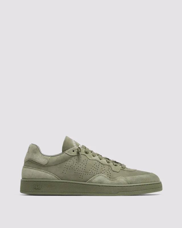 p448-vert-army-herren-low-top-skate-sneaker-armeegr-n image 1