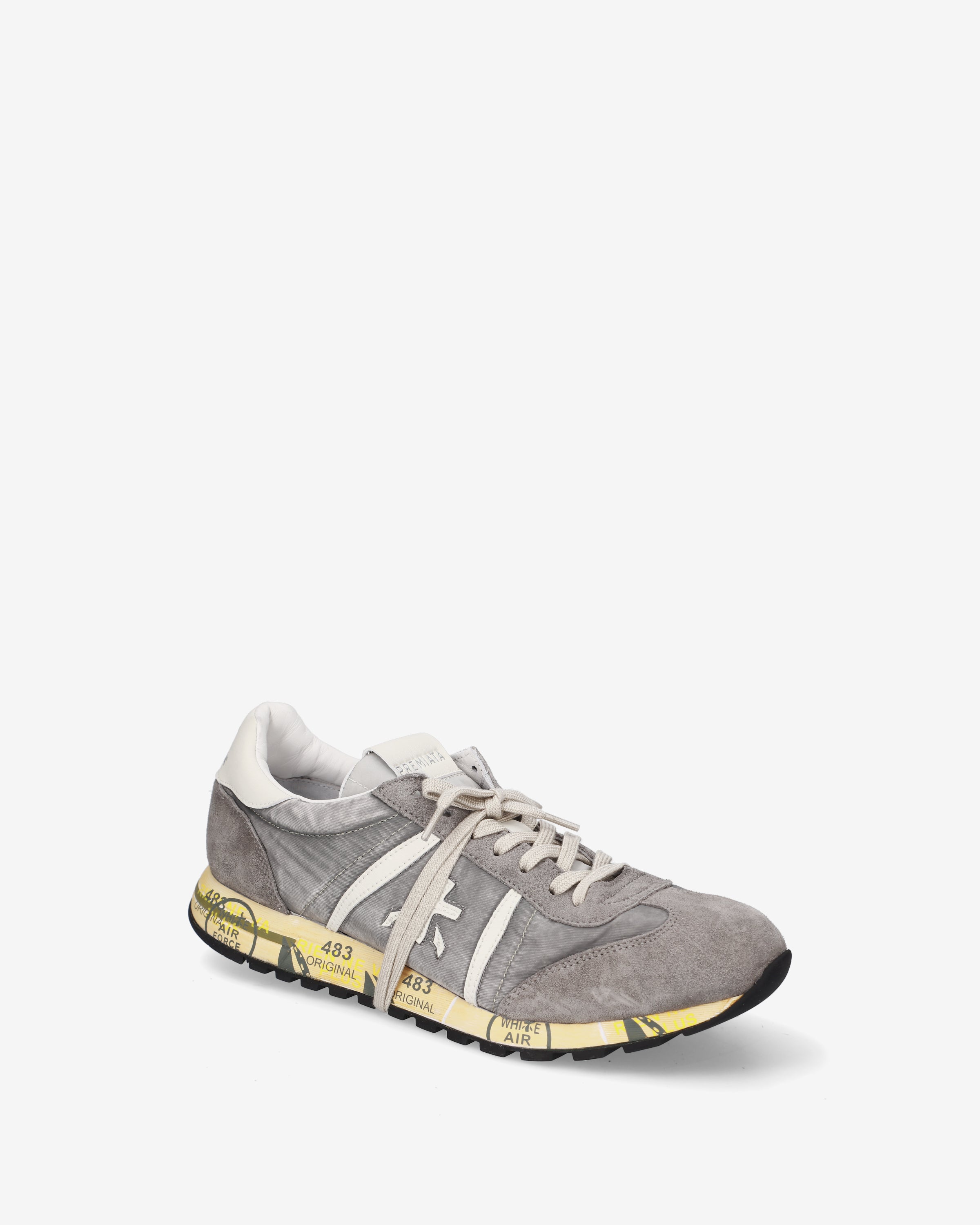 premiata-lucy-8406-sneaker-herren-grau-retro-running image 4