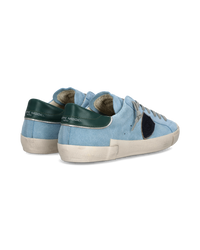 philippe-model-prsx-sneaker-herren-hellblau-dunkelgr-n image 2