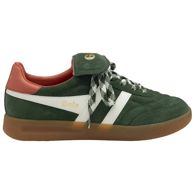 gola-stadia-86-damen-sneaker-evergreen-wildleder-mit-karo-schn-rsenkeln image 1