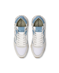 philippe-model-tropez-haute-herren-high-top-sneaker-wei-blau-aviation-grau image 6