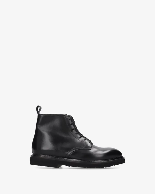 premiata-heritage-polacchino-glattleder-schwarz image 1