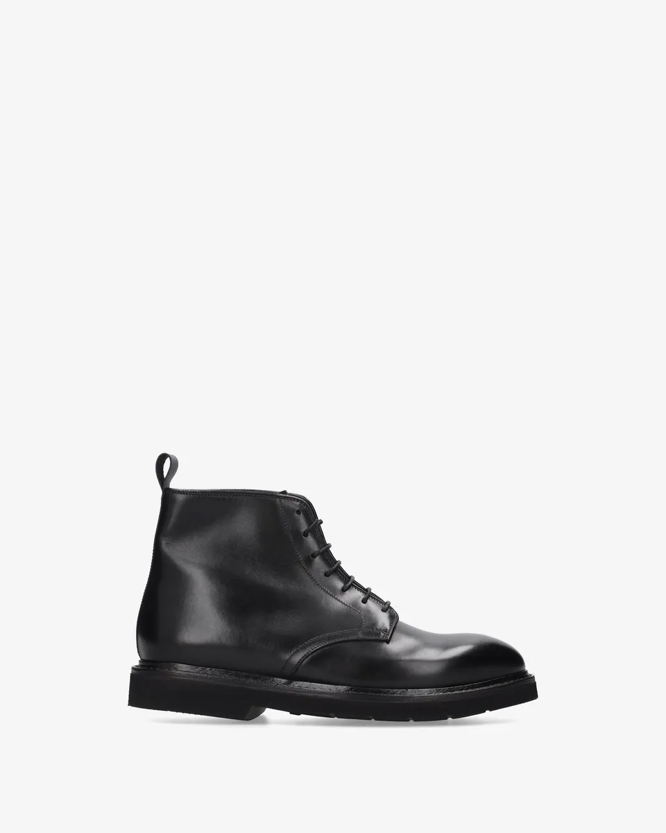 premiata-heritage-polacchino-glattleder-schwarz image 1