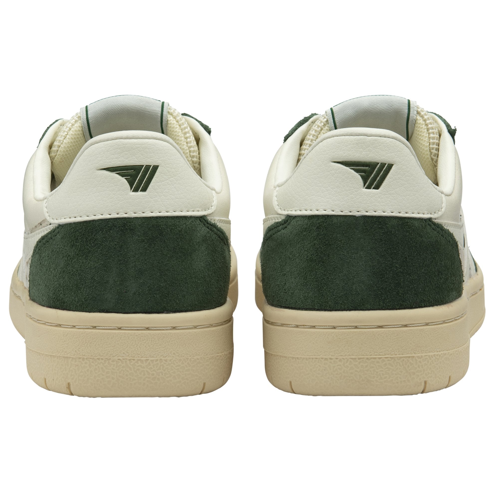 gola-hawk-89-damen-sneaker-retro-court-sneaker-mit-gr-nen-wildleder-akzenten image 4
