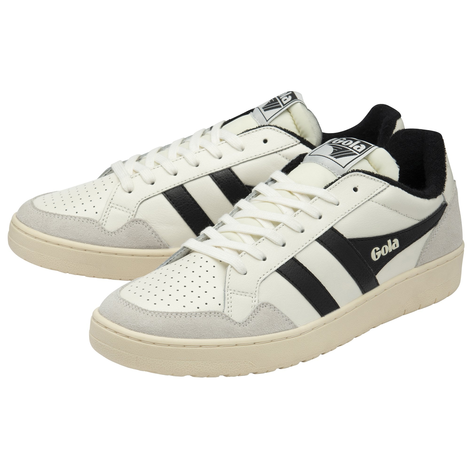 gola-eagle-sneaker-f-r-herren-off-white-schwarz image 3