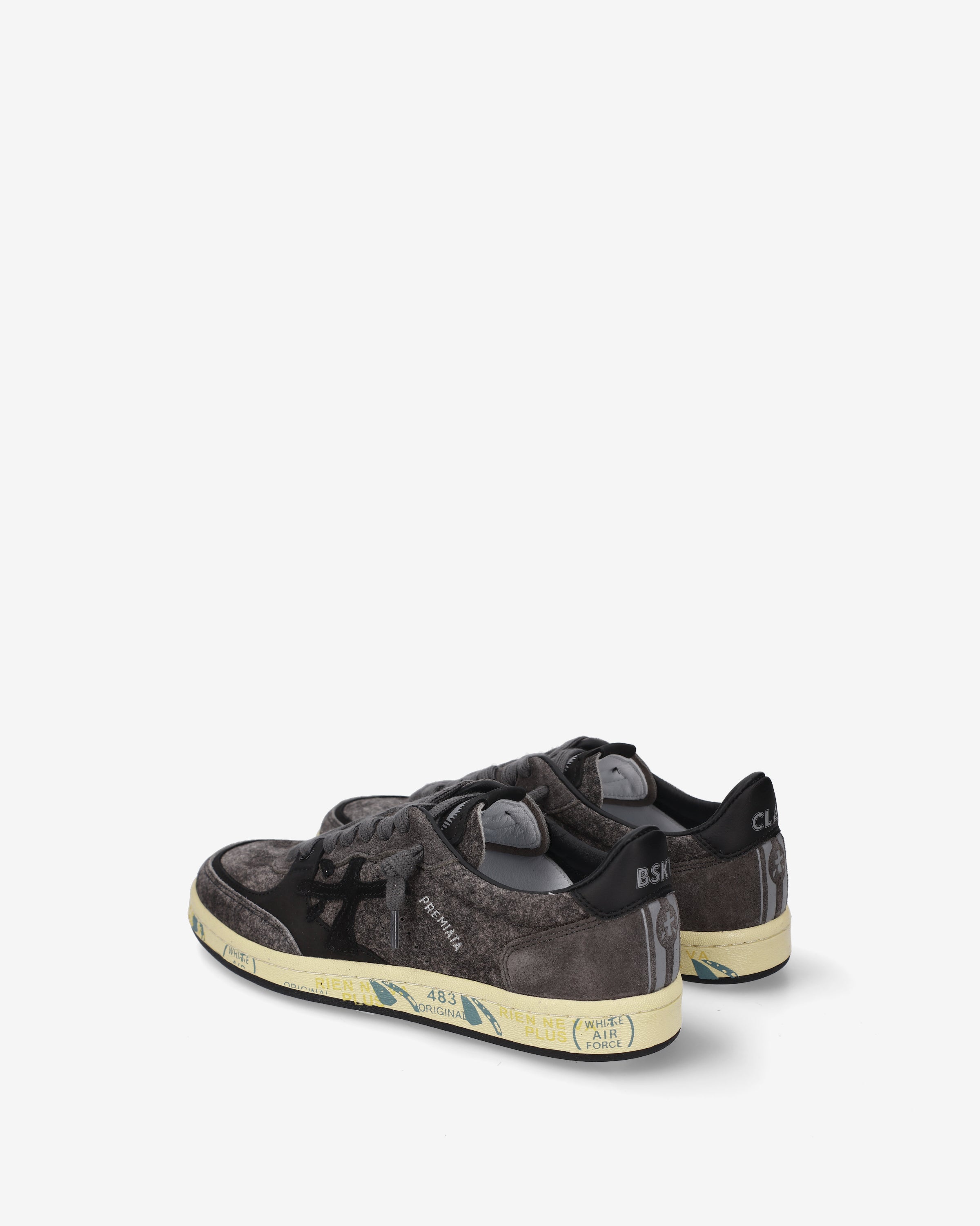 premiata-bskt-clayd-8713-sneaker-grey-suede image 5