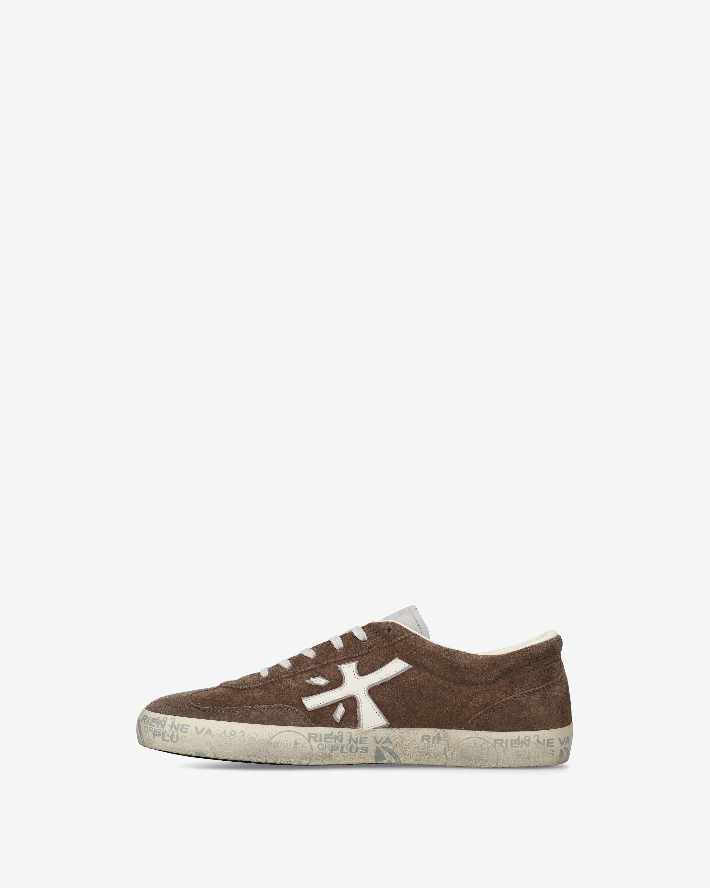 premiata-david-8094-sneaker-herren-braun-suede image 3