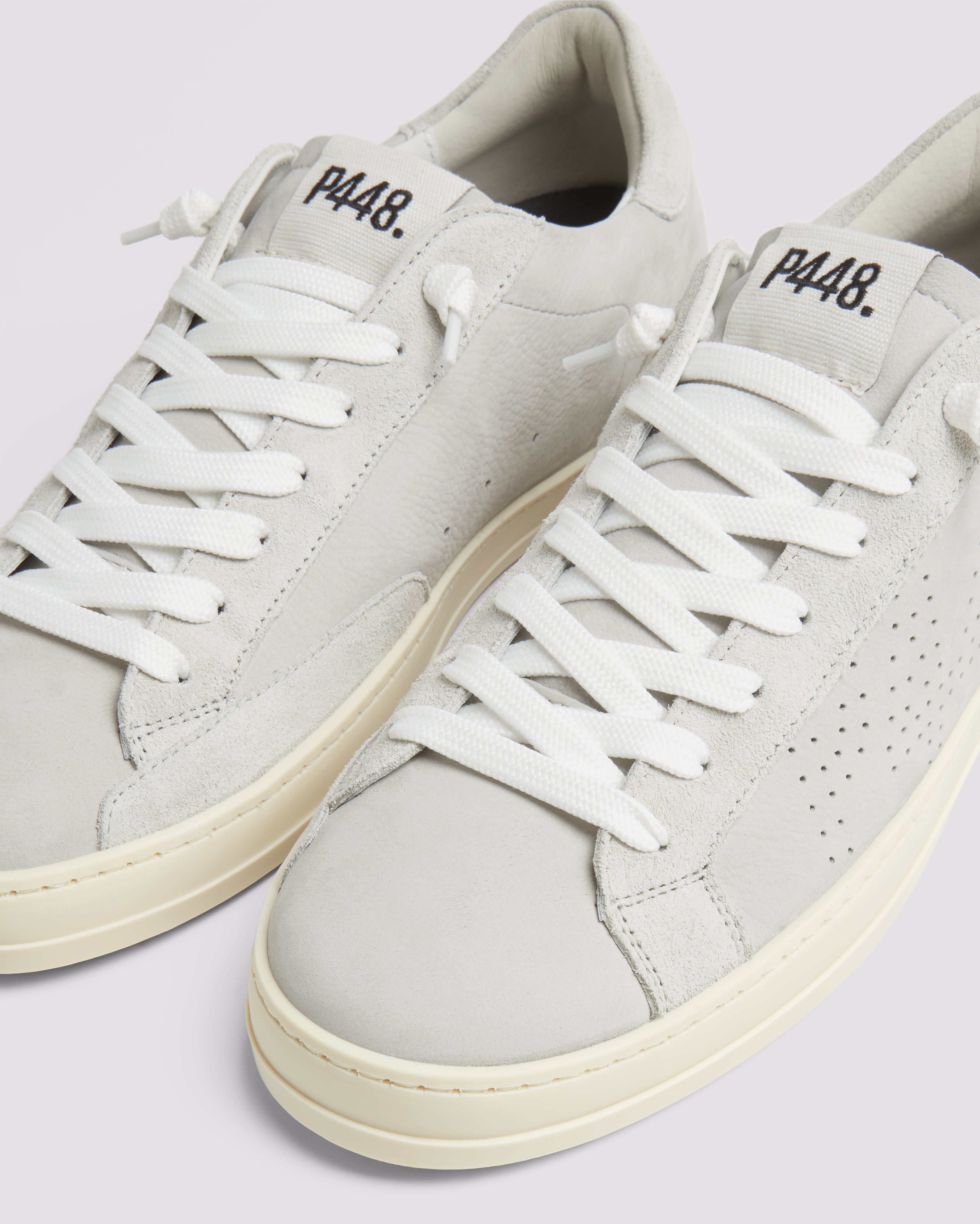 p448-john-herren-sneaker-grey-grau-leder image 4