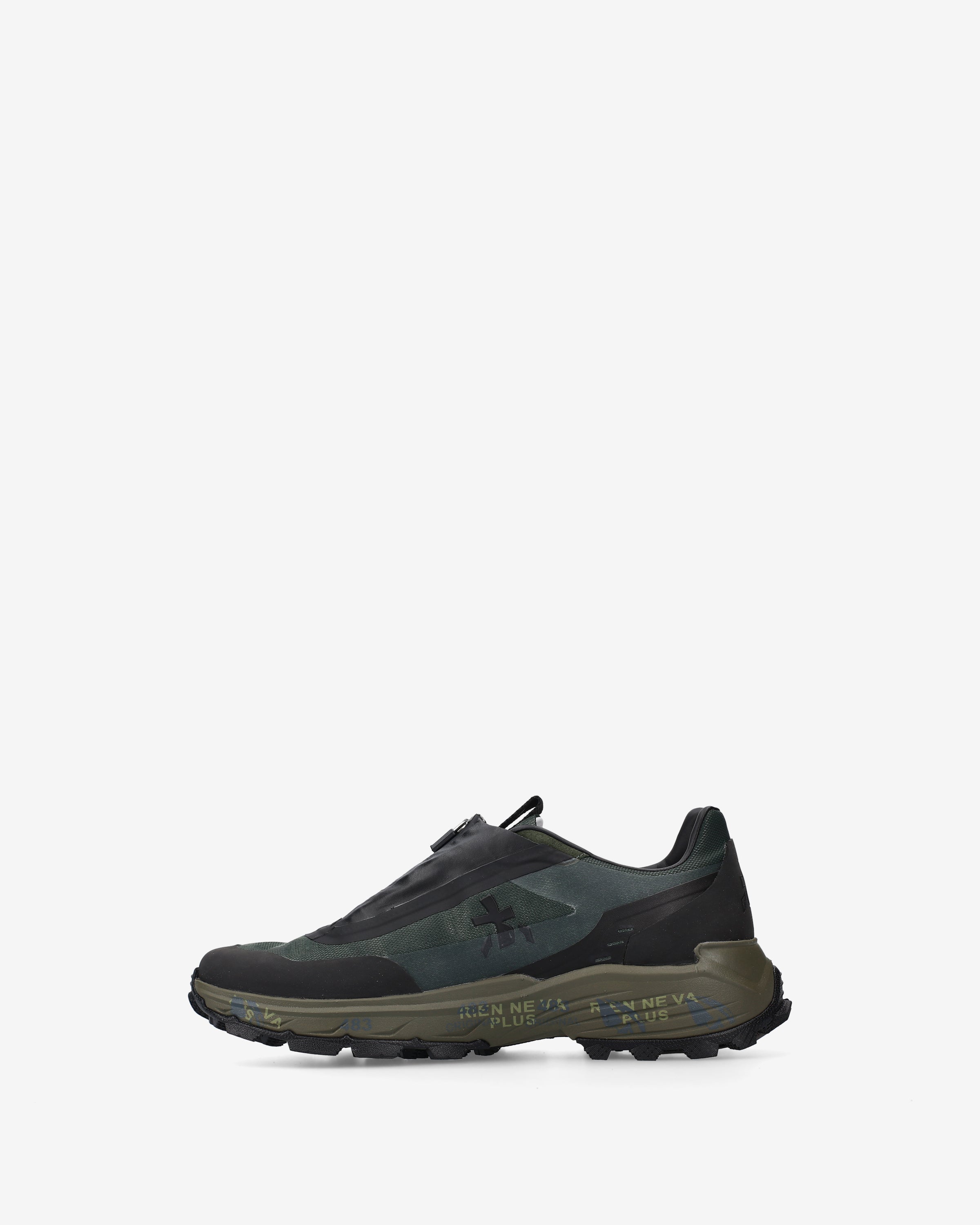 premiata-sciliar-443-sneaker-milit-rgr-n-schwarz-mit-vibram-sohle image 3