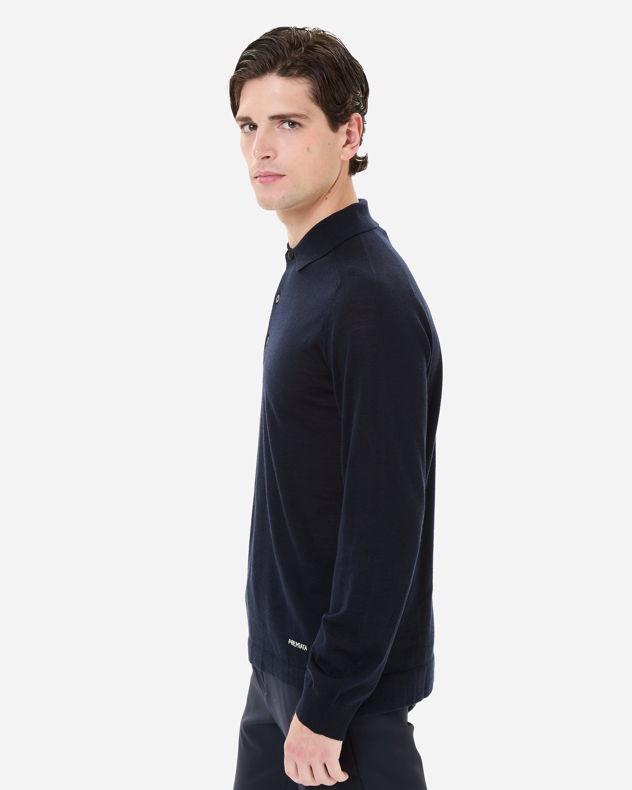 premiata-polo-knit-dark-blue-herren-strickpolo-langarm image 5