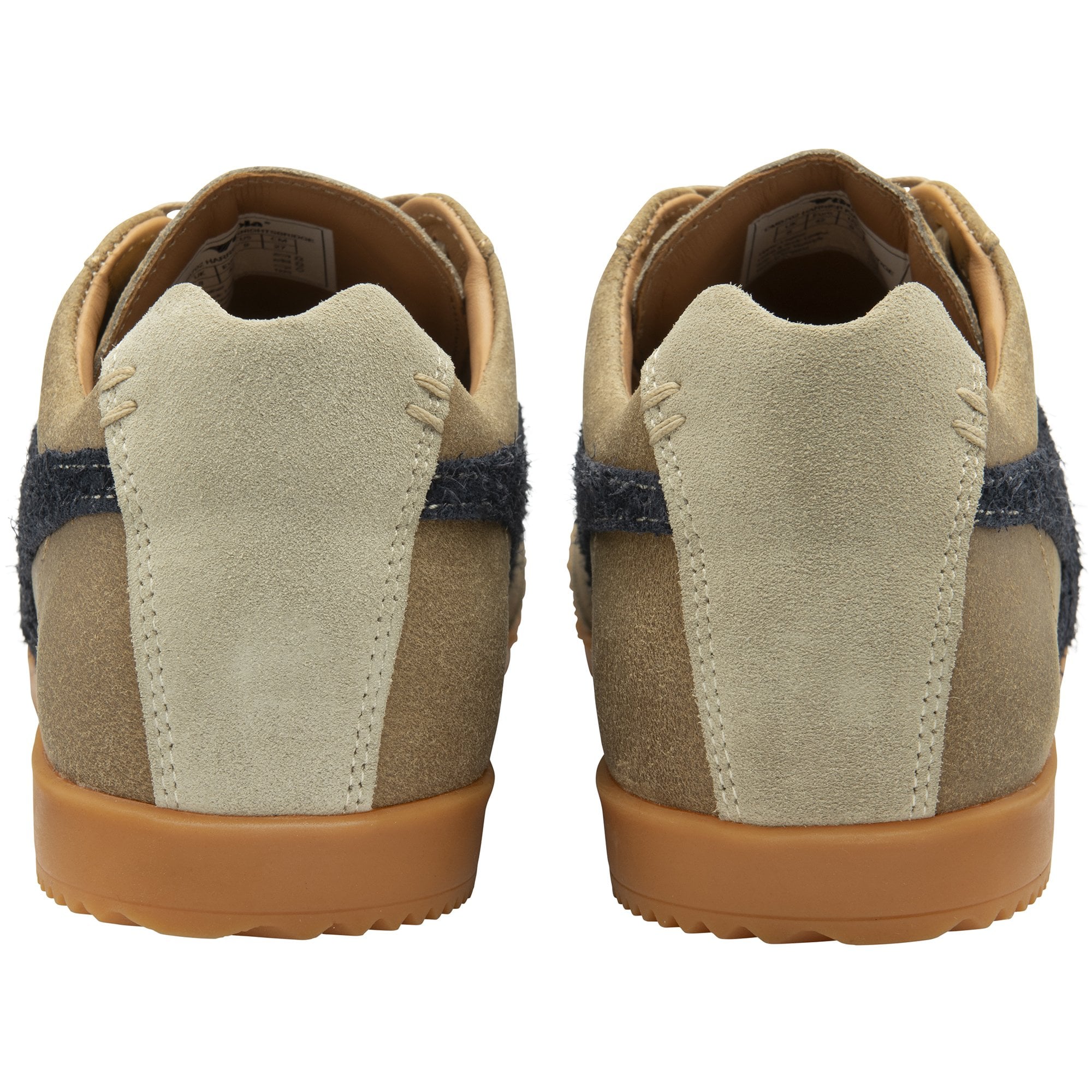 gola-harrier-knightsbridge-herren-trainer-gewachstes-wildleder-steingrau-made-in image 4