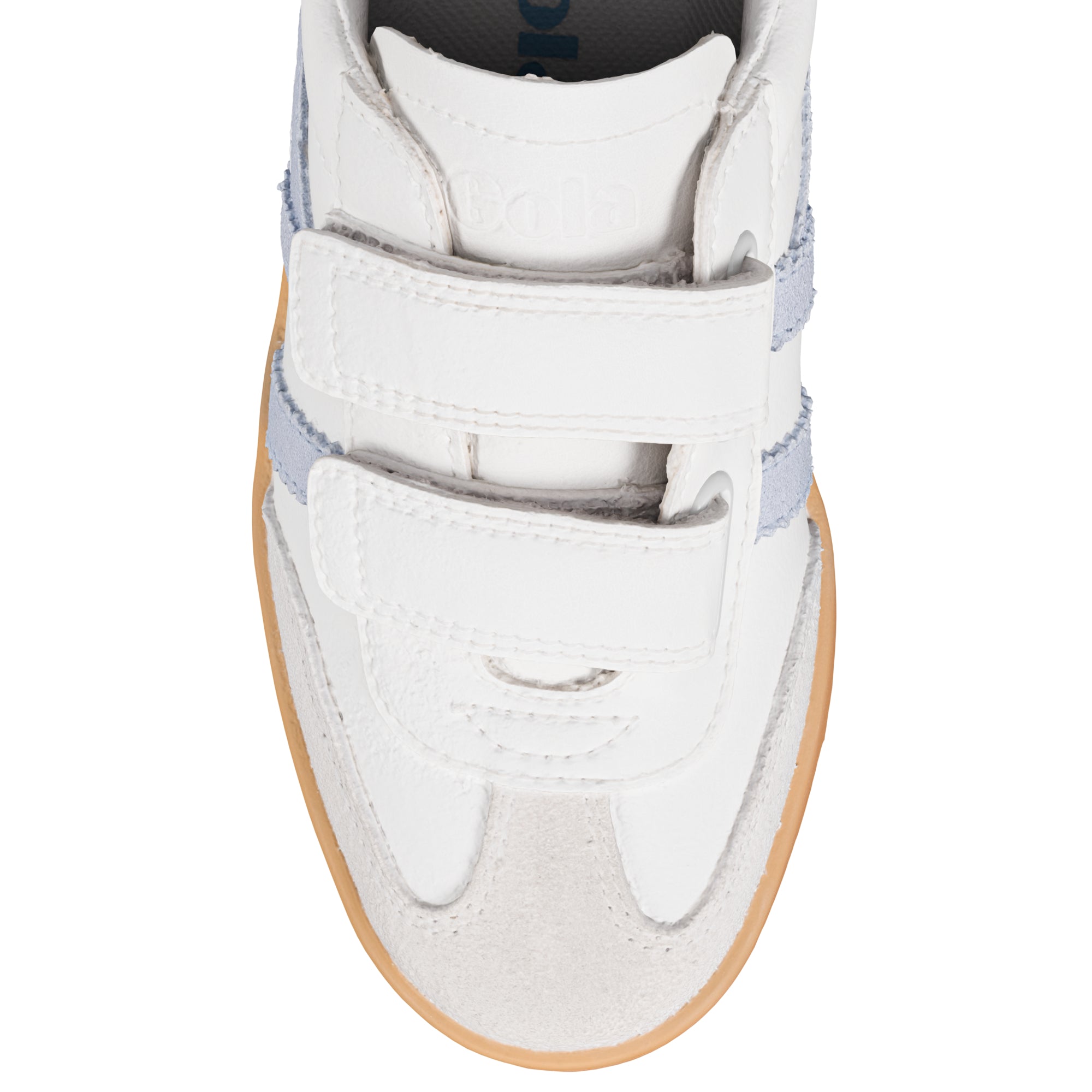 gola-viper-pure-strap-kinder-trainer-wei-es-leder-klettverschluss image 4