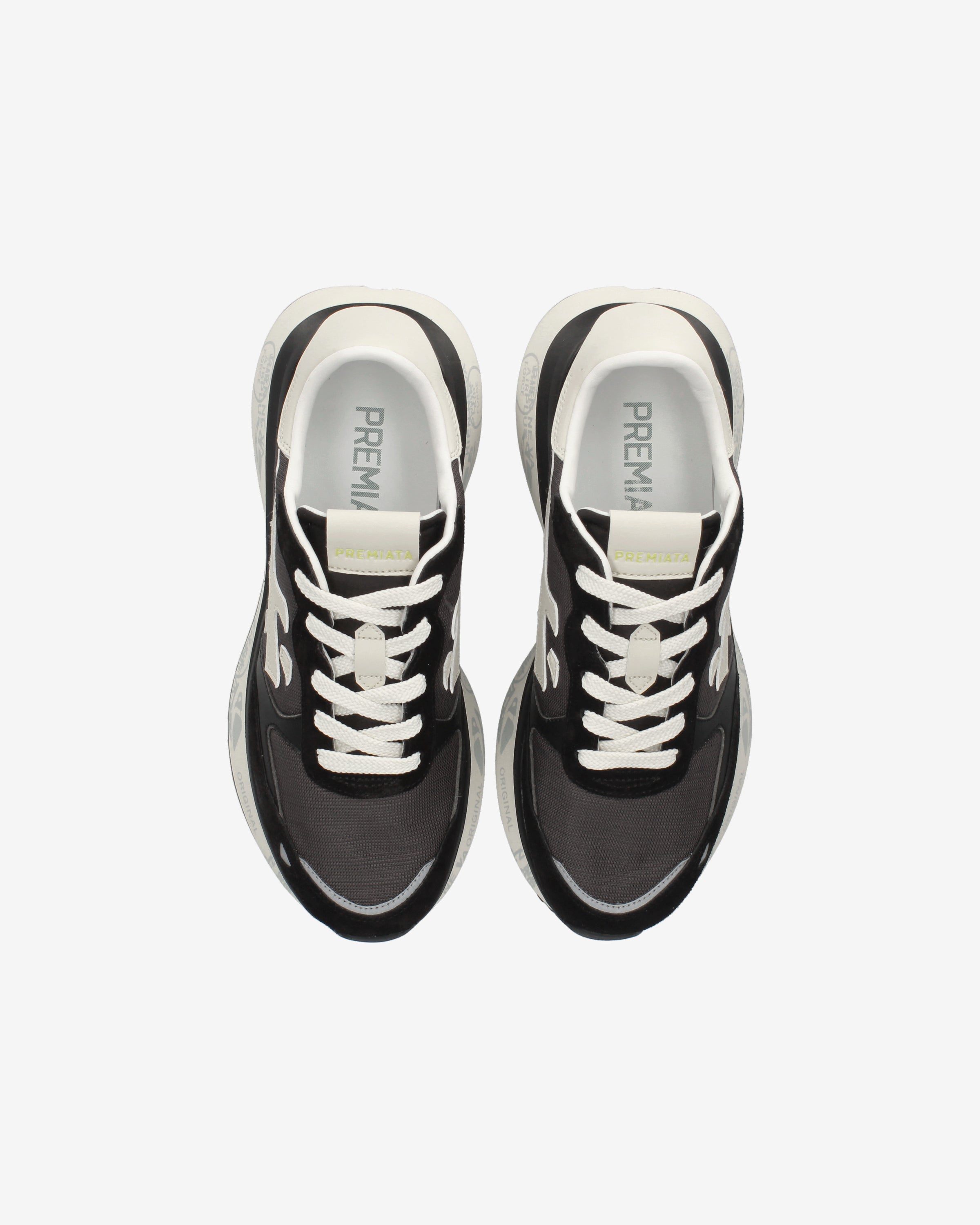 premiata-lauryn-7479-sneaker-schwarz-panna image 6