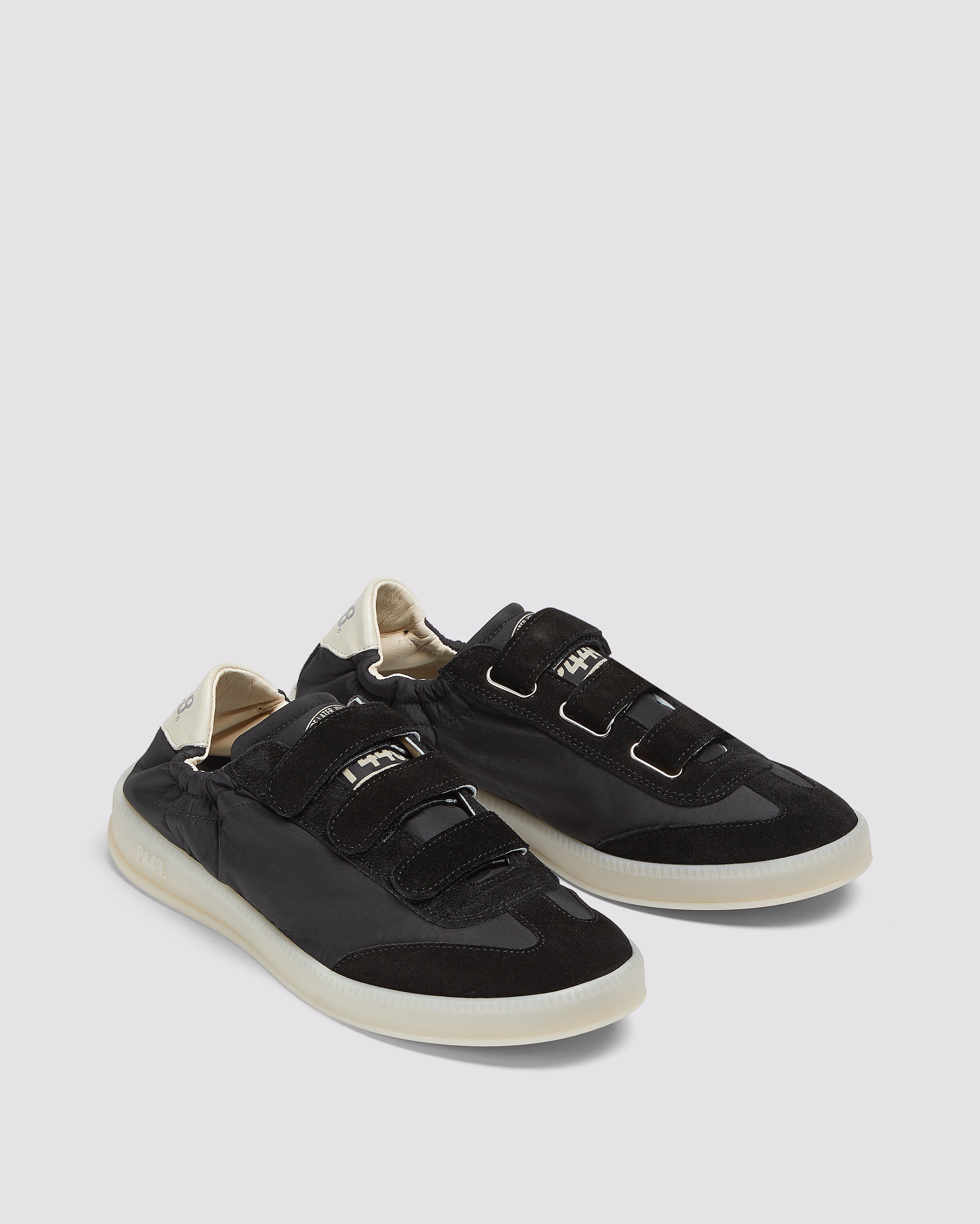 p448-capri-nylon-damen-slipper-black image 3