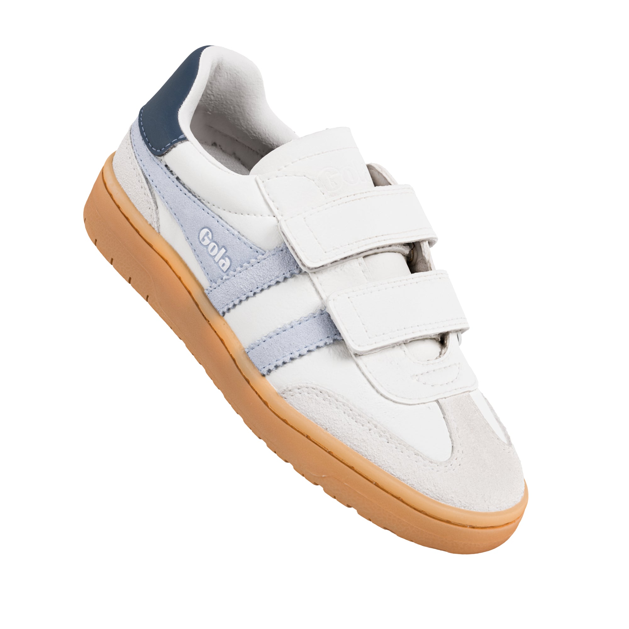 gola-viper-pure-strap-kinder-trainer-wei-es-leder-klettverschluss image 5