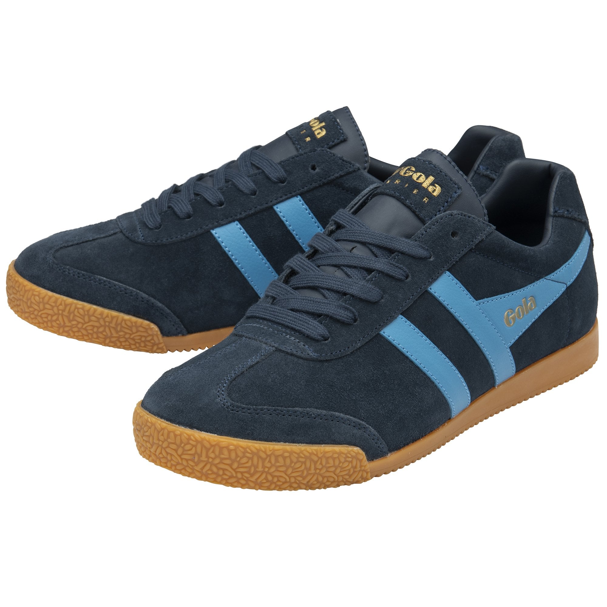 gola-harrier-suede-herren-sneaker-aus-wildleder-in-marineblau-santorinblau image 3