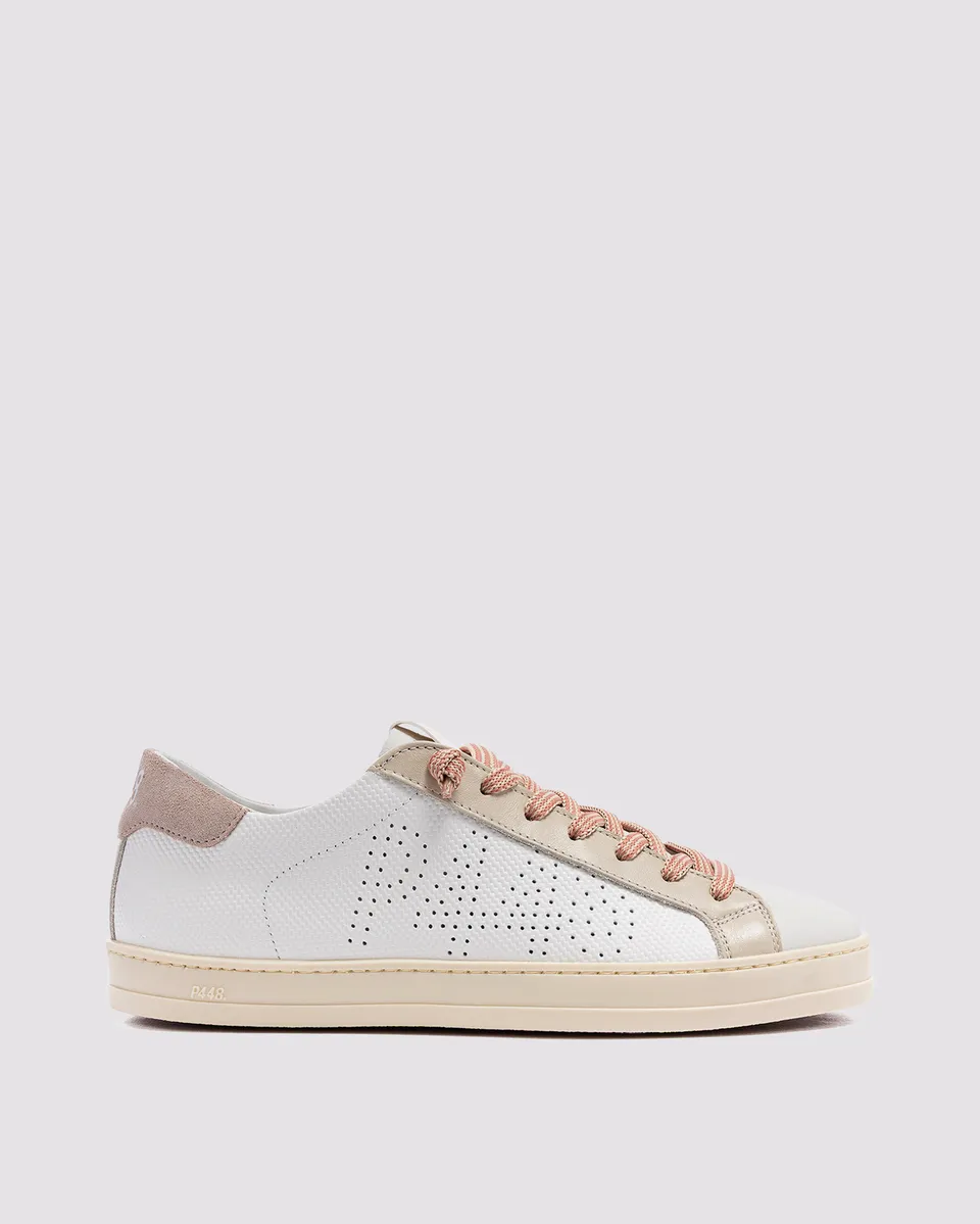 p448-john-white-beige-low-top-sneaker-beige image 1