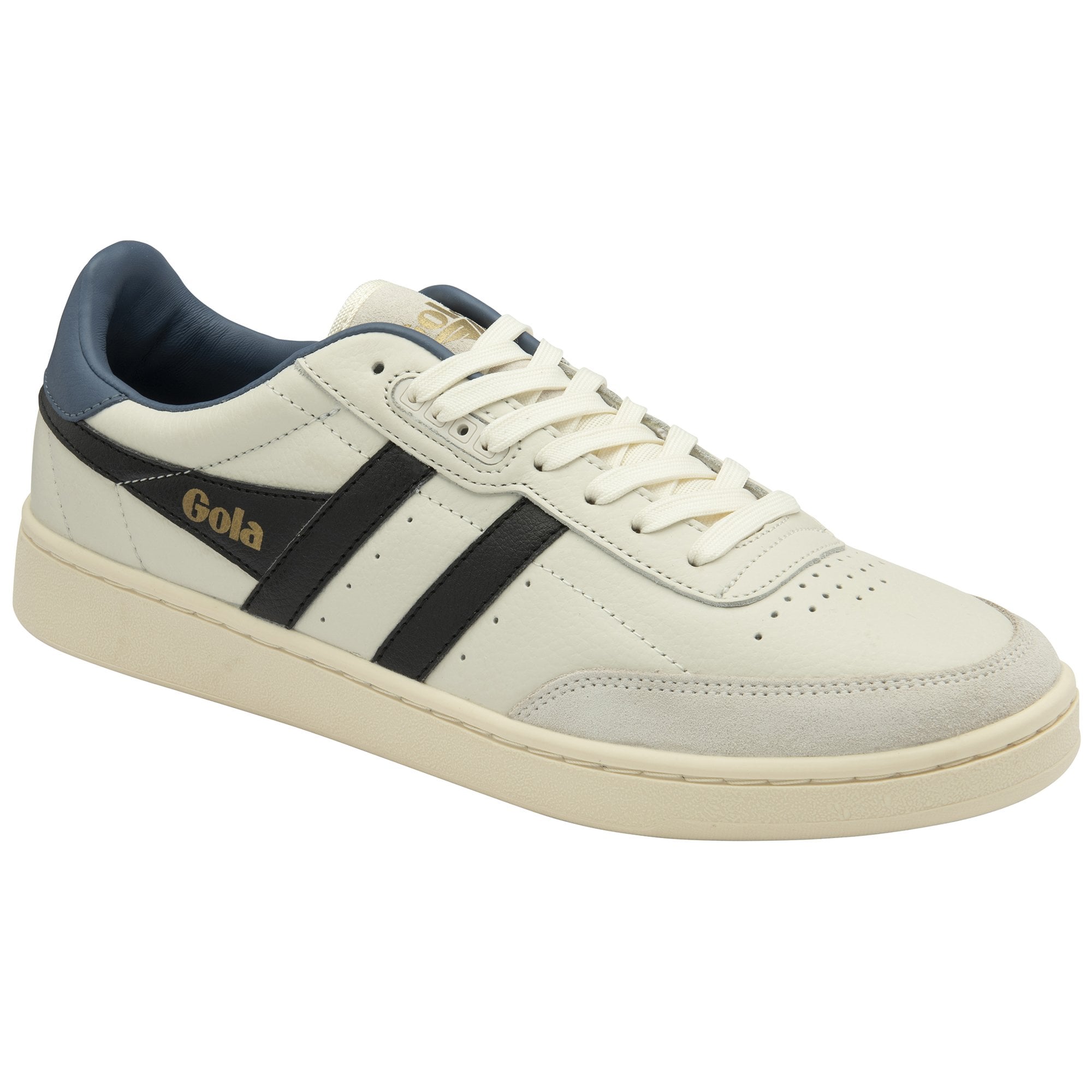 gola-contact-leather-herren-sneaker-wei-schwarz-cupsohle image 2