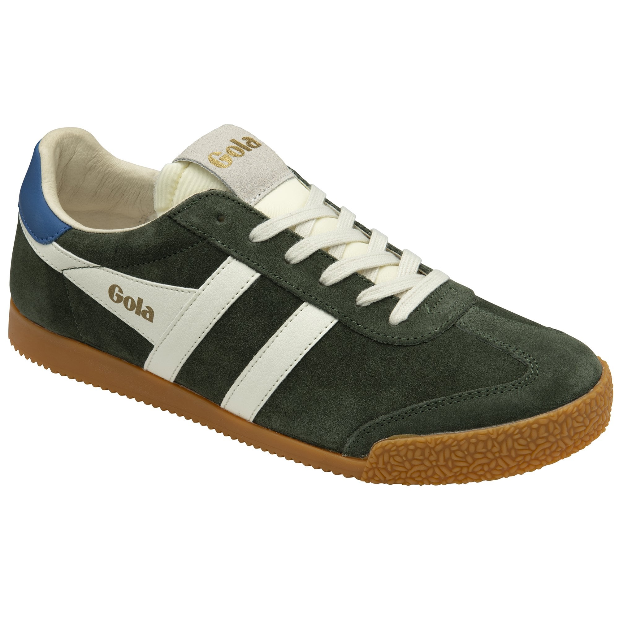 gola-elan-sneaker-f-r-herren-dunkelkhaki-cremewei image 2