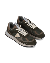 philippe-model-olympique-herren-sneaker-milit-rgr-n-braun image 4