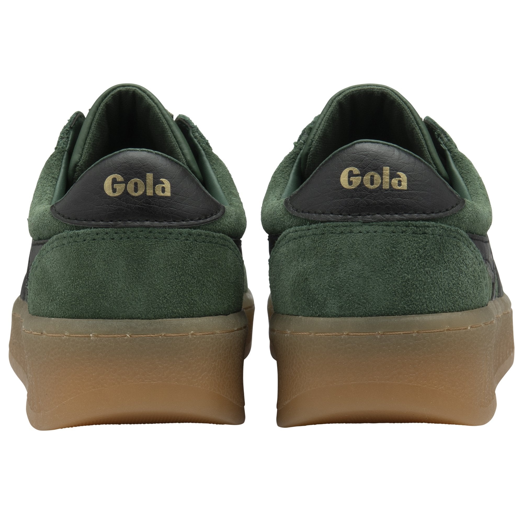 gola-grandslam-wildleder-sneaker-damen-evergreen-schwarz image 4
