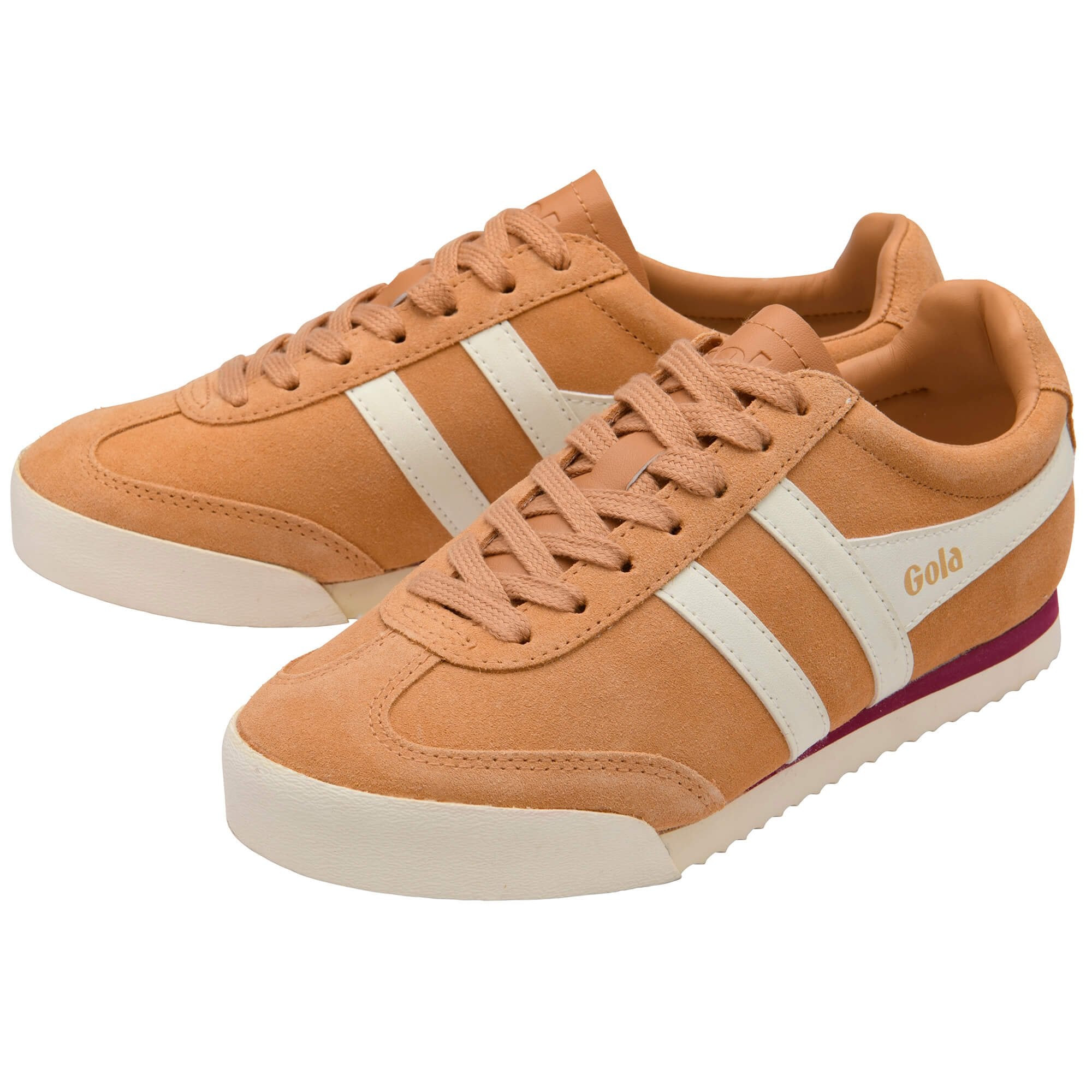 gola-apollo-damen-sneaker-wildleder-lachs image 3
