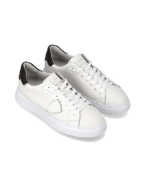 philippe-model-temple-herren-sneaker-wei-dunkelbraun image 4