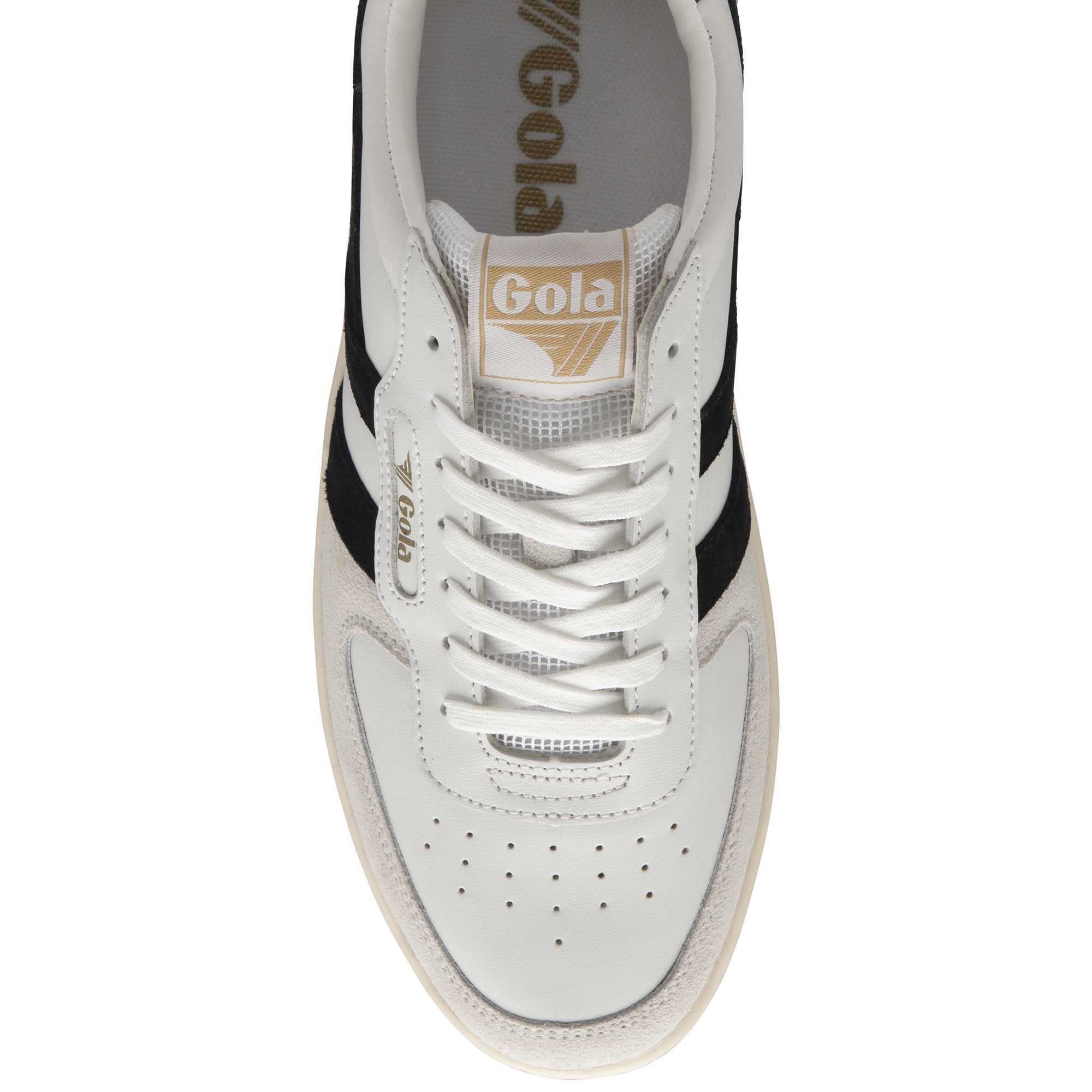gola-hawk-sneaker-f-r-herren-wei-schwarz-leder-retro image 5
