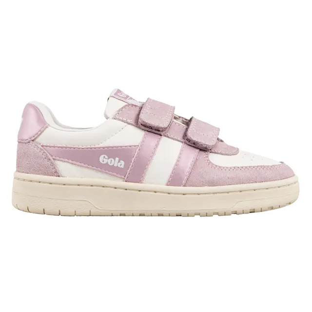 gola-hawk-mirror-strap-kinder-sneaker-off-white-pastellrosa image 1