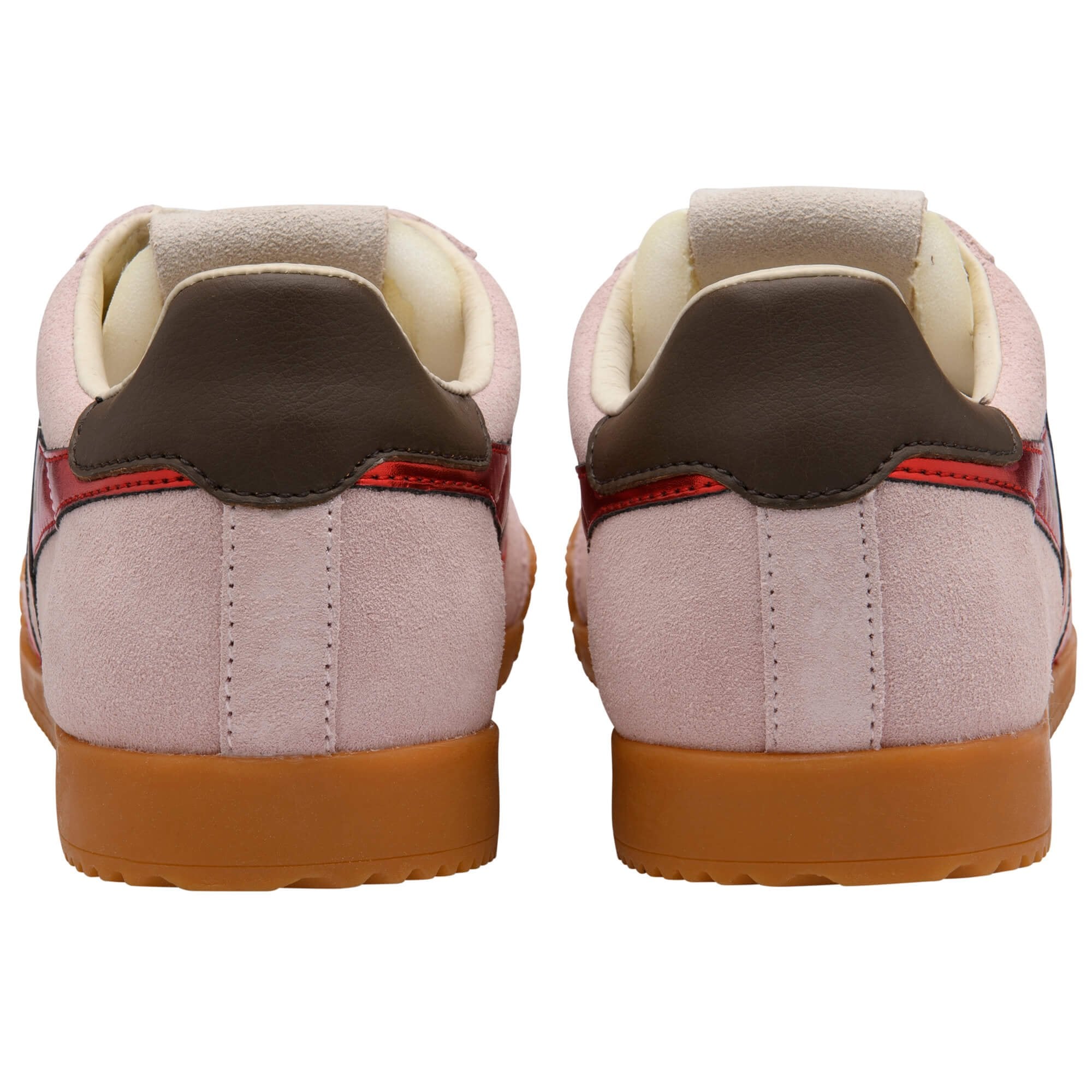 gola-elan-glitz-damen-sneaker-rosa-wildleder-metallic-rot image 4