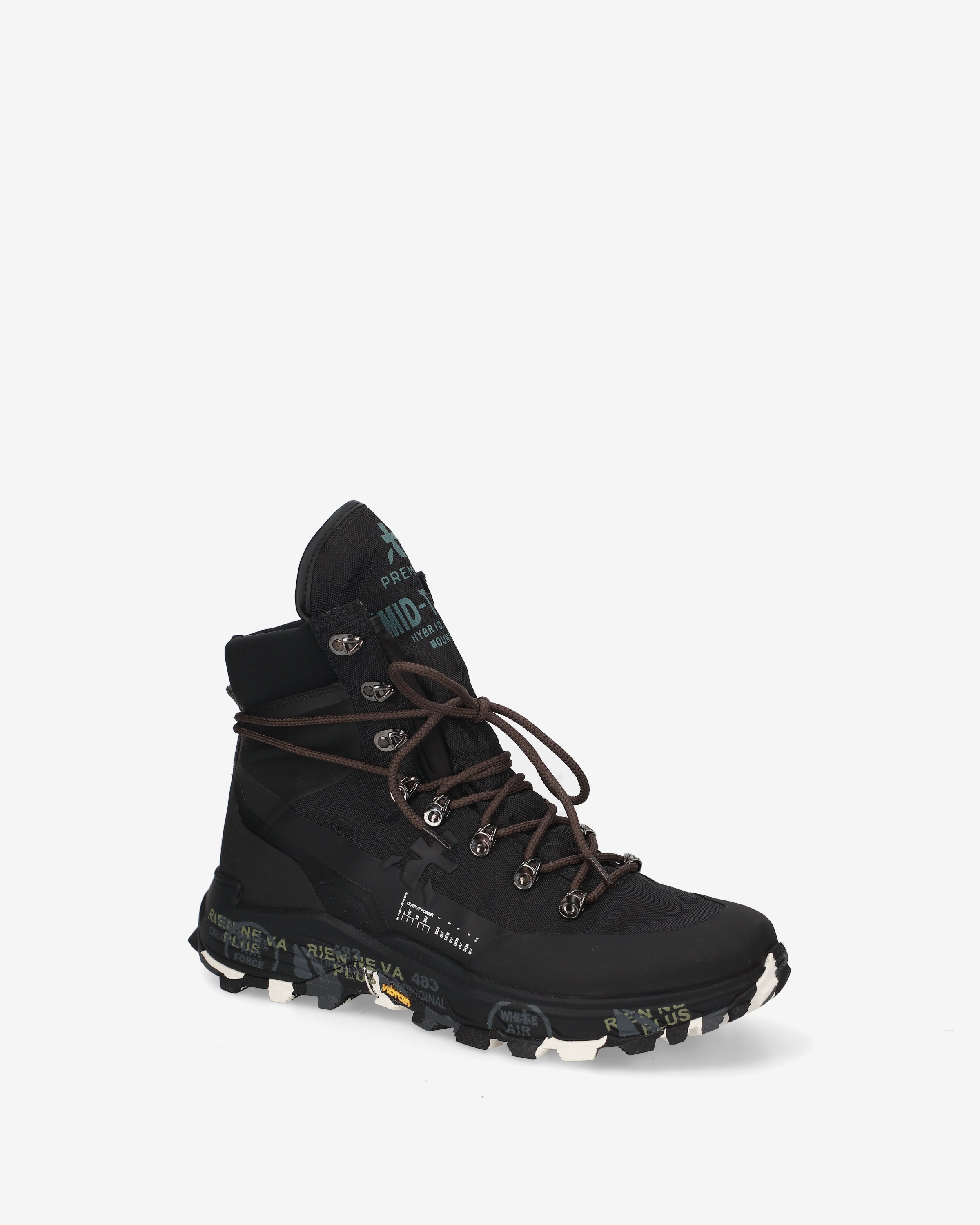 premiata-midtreck-507-herren-boot-schwarz-mit-vibram image 4