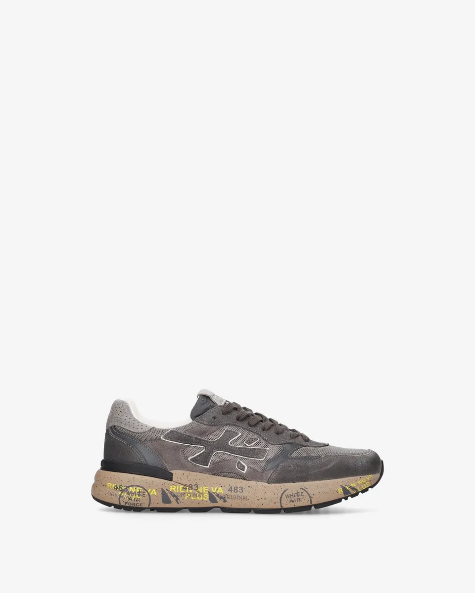 premiata-mick-0-1-8451-sneaker-herren-grau image 1