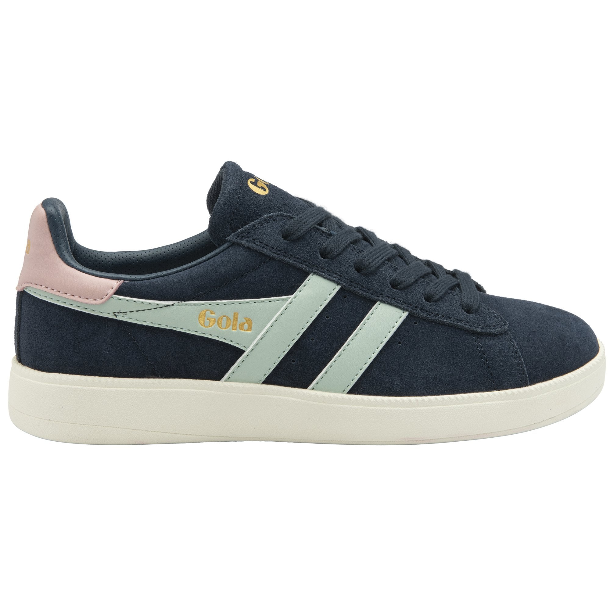 gola-aztec-damen-sneaker-wildleder-marineblau-hellblau image 1