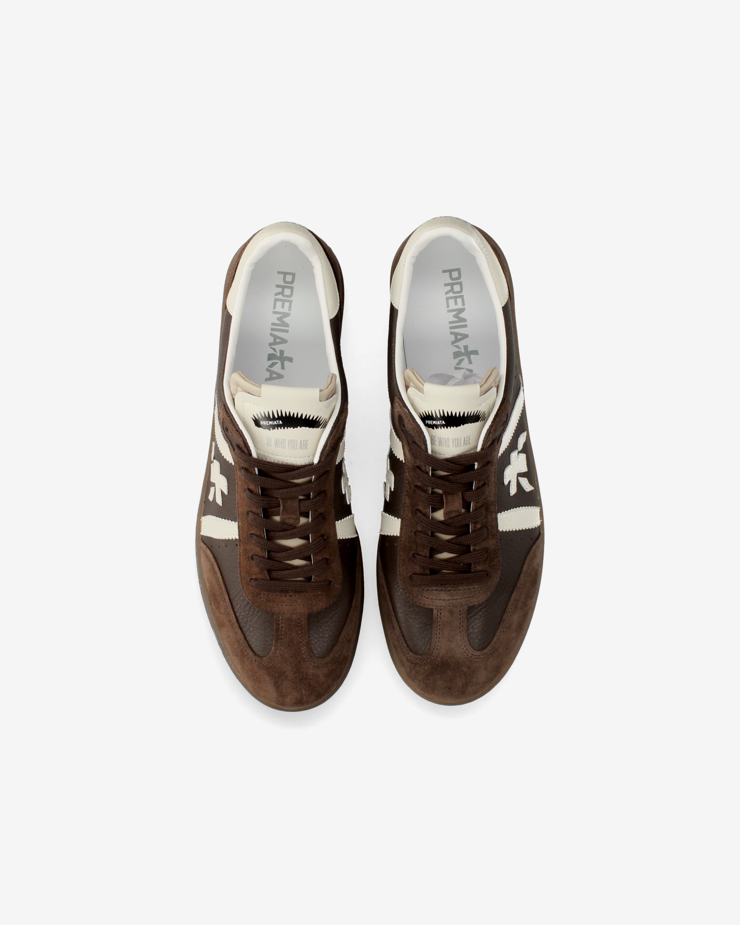 premiata-bonnie-8590-herren-sneaker-leder-suede-brown image 6