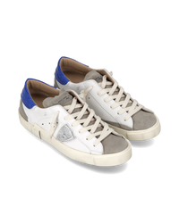 philippe-model-prsx-damen-sneaker-wei-blau-grau-taupe image 4
