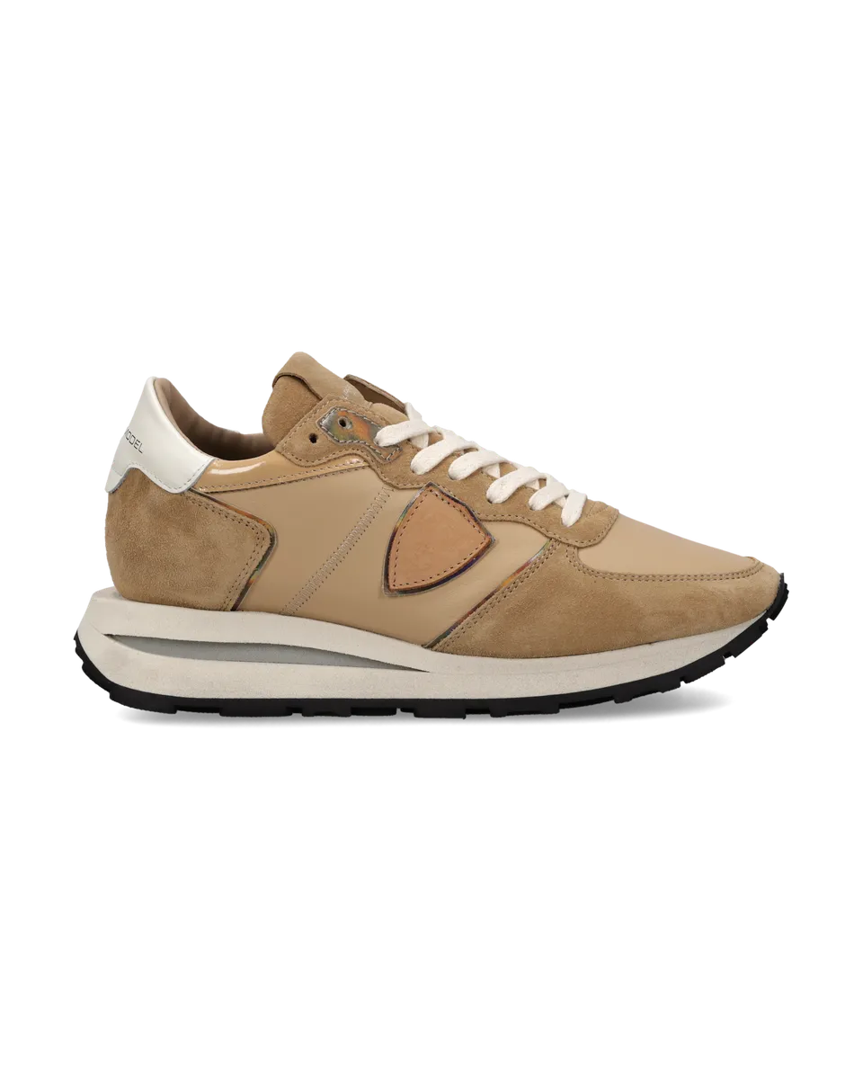 philippe-model-tropez-haute-sneaker-damen-high-top-beige-wei image 1