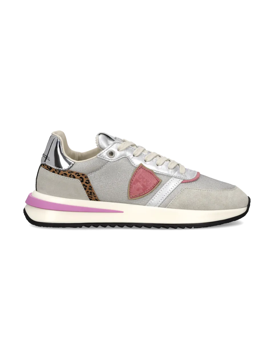 philippe-model-tropez-2-1-damen-sneaker-silber-rose image 1